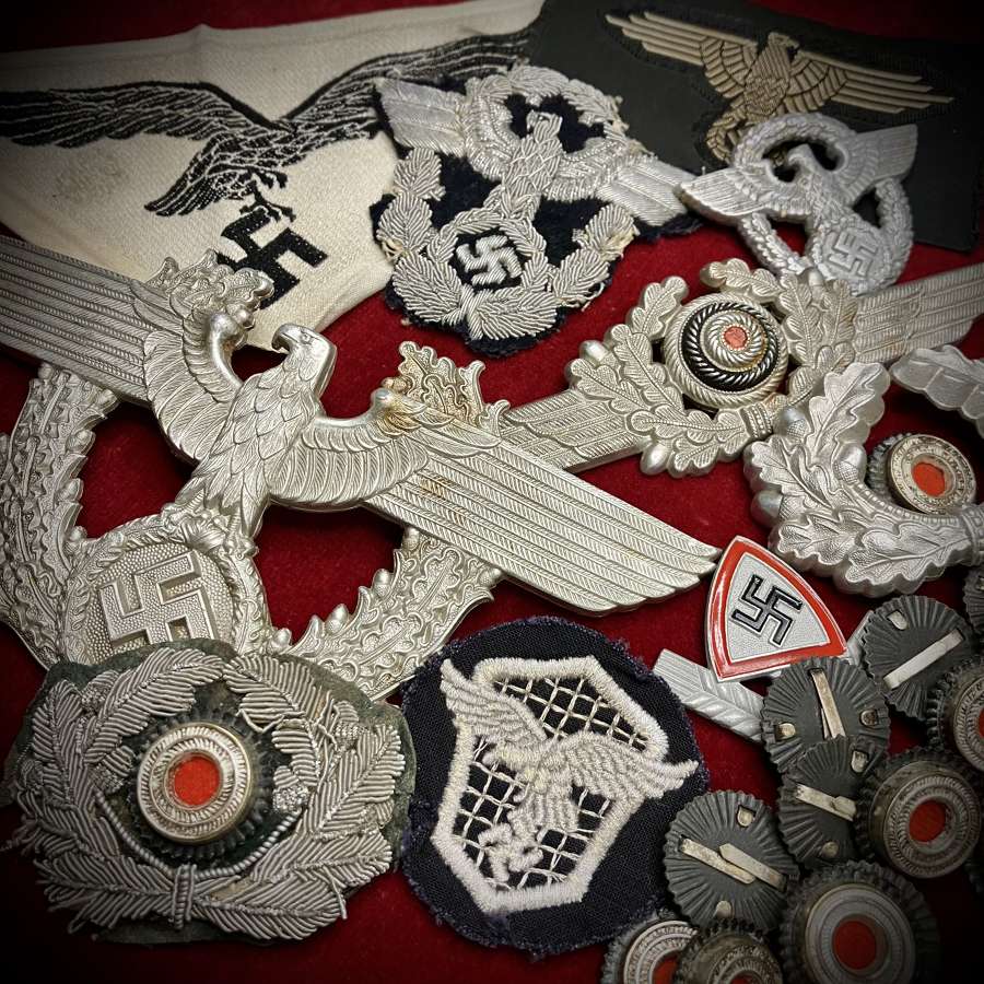 German Cloth & Metal Insignia