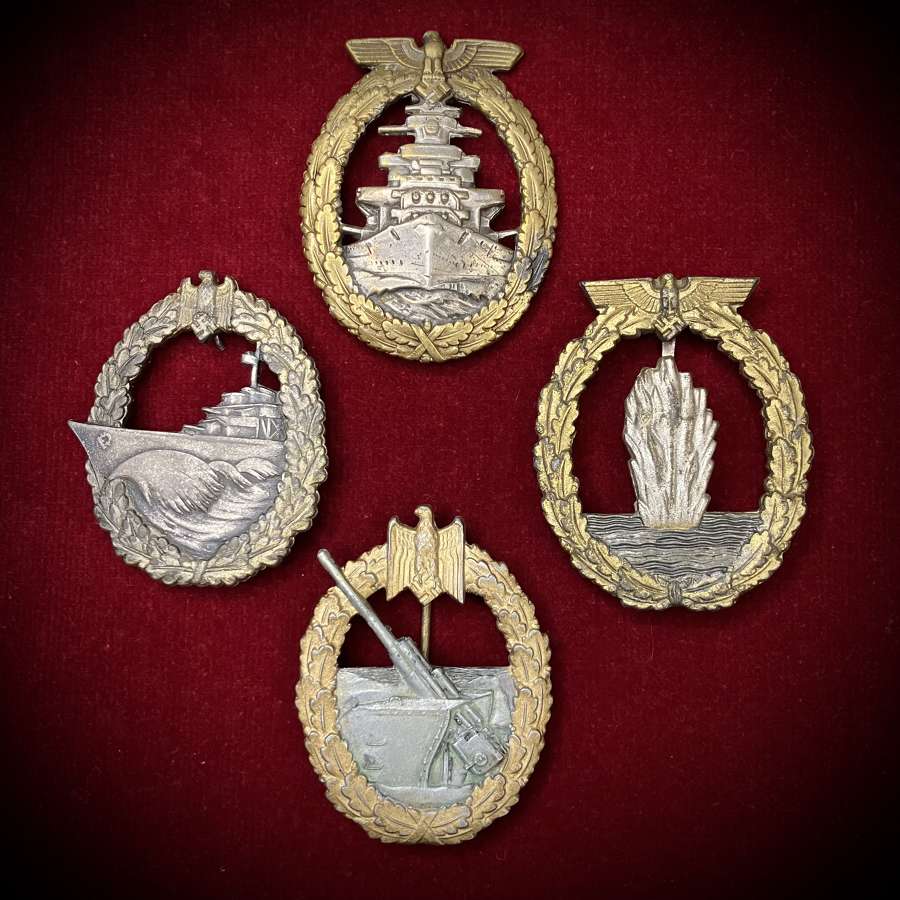 Kriegsmarine Badges & Docs