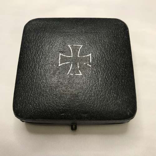German WW2 Iron Cross 1st Class L59 by Alois Rettenmaier Cased