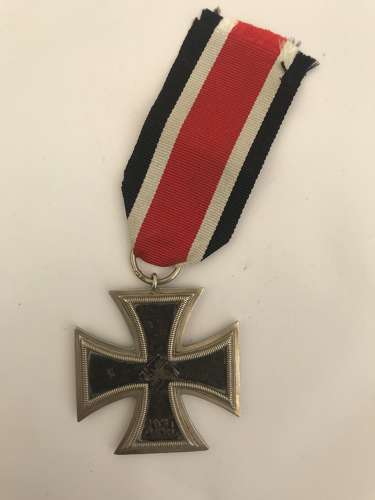 Iron Cross 2nd Class Friedrich Keller Oberstein