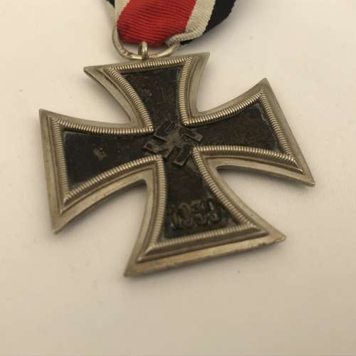 Iron Cross 2nd Class Friedrich Keller Oberstein