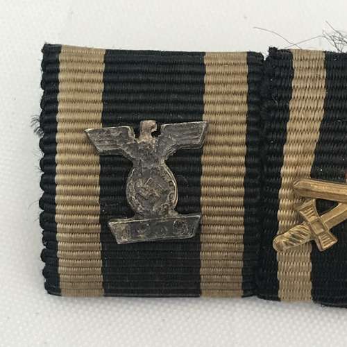 German Ribbon Bar with Wiederholungsspange
