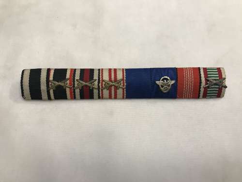 German Police Ribbon Bar WWII