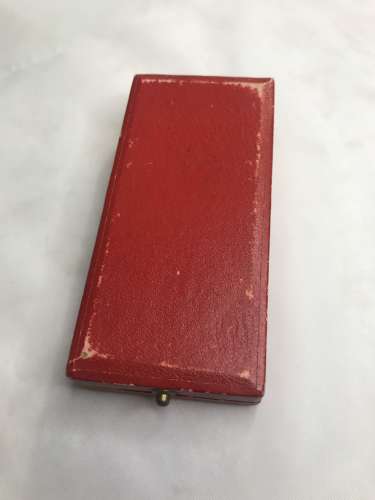 German Cased 40 Year Civil Service Award Deschler & Sohn München