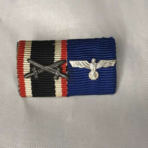 German Ribbon Bar WWII