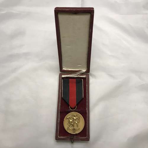 Sudetenland Medal Oktober 1938 with case
