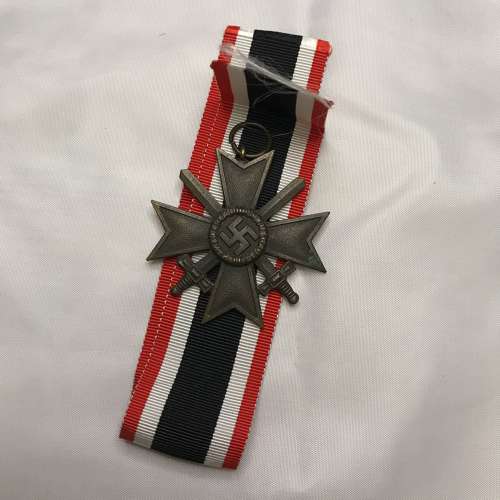German WWII War Merit Cross with Swords maker number 7 Paul Meybauer