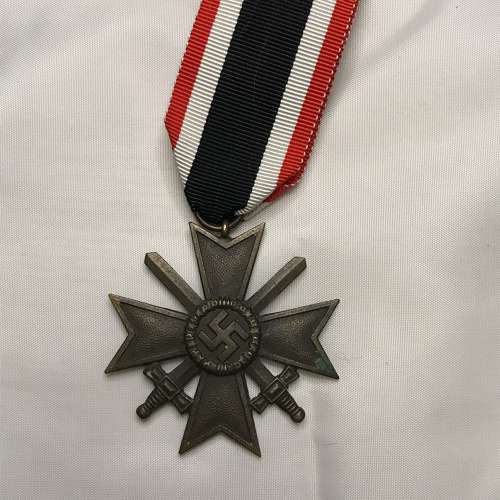 German WWII War Merit Cross with Swords maker number 7 Paul Meybauer