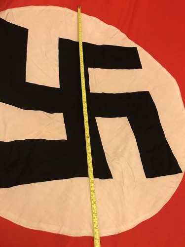 Nazi German Building Flag / Drape Large