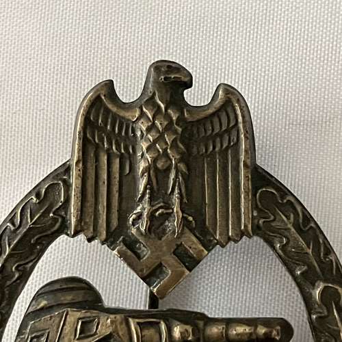 Panzer Assault Badge in Bronze