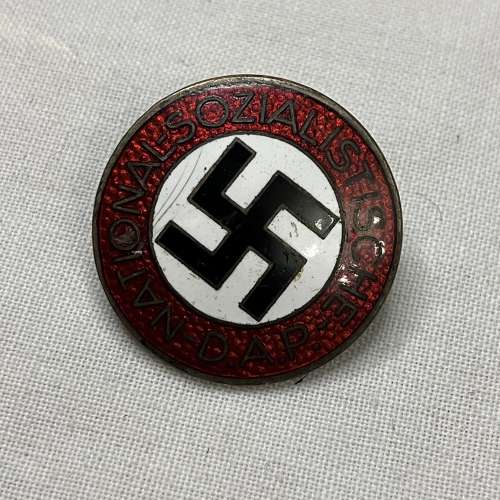 Nazi Party Enamel Badge