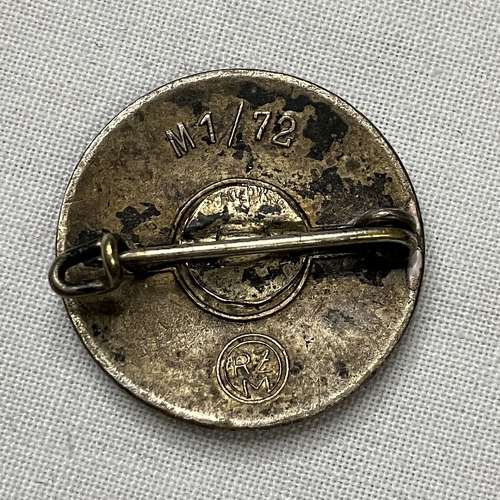 Nazi Party Enamel Badge