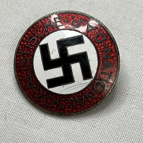 Nazi Party Enamel Badge