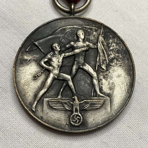 Austrian Anschluss Medal March 1938