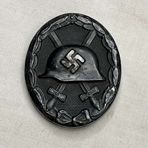 German Black Wound Badge Rudolf Wächtler u. Lange