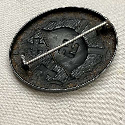 German Black Wound Badge Rudolf Wächtler u. Lange
