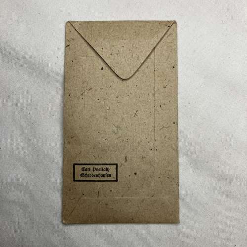 West Wall Medal Packet Carl Poellath