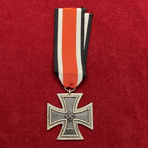 Iron Cross 2nd Class rare squirrel marking