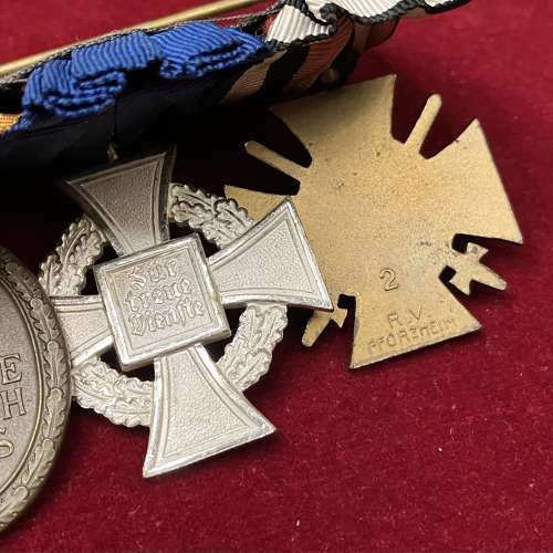 3 Place German Medal Bar