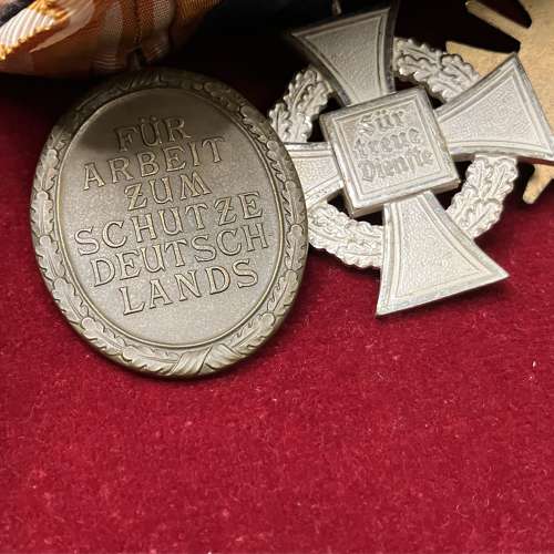 3 Place German Medal Bar