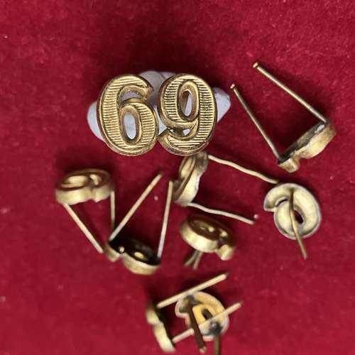 German Shoulder Board Numbers 6 or 9