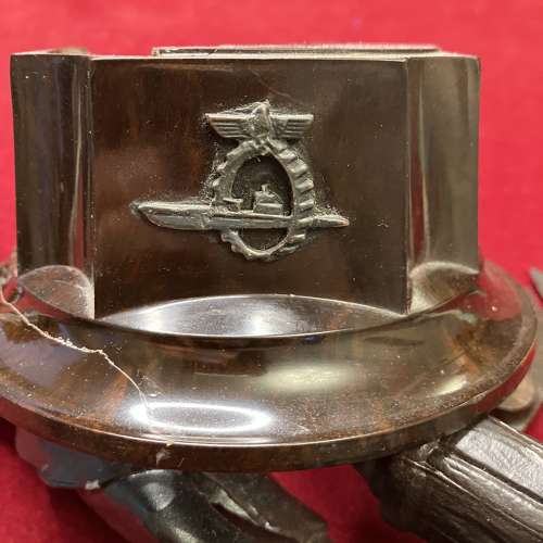 U-boat German “Arbeiter” Spelter Statue Figurine
