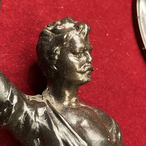 U-boat German “Arbeiter” Spelter Statue Figurine