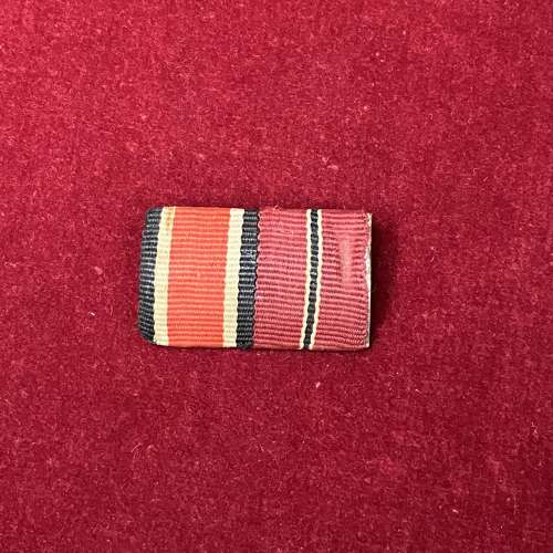 German Ribbon Bar Iron Cross Russian Front