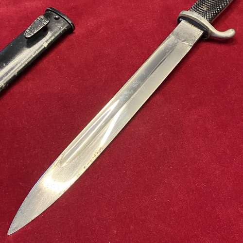 Etched Wehrmacht Bayonet WKC