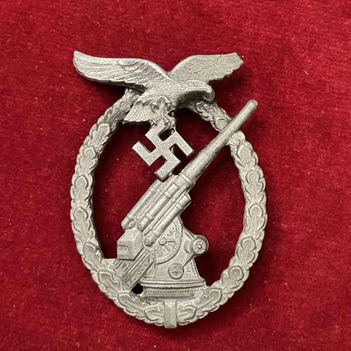 Luftwaffe Flakkampfabzeichen