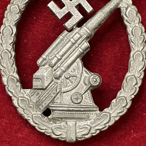 Luftwaffe Flakkampfabzeichen