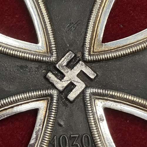 Reconditioned Iron Cross 2nd Class by Deumer