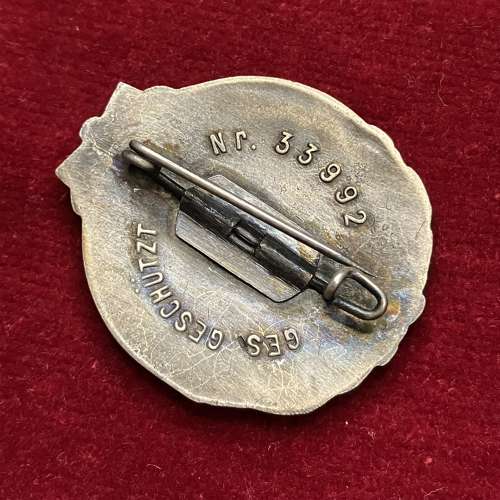 German Elephant Order Colonial Badge South Africa
