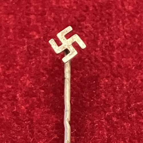 Small Swastika Supporters Pin