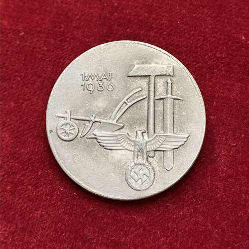 Tag Der Arbeit 1936 Badge