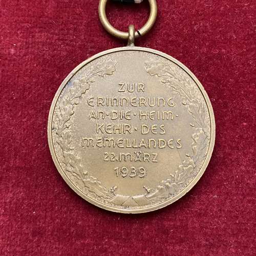 Memelland Medal