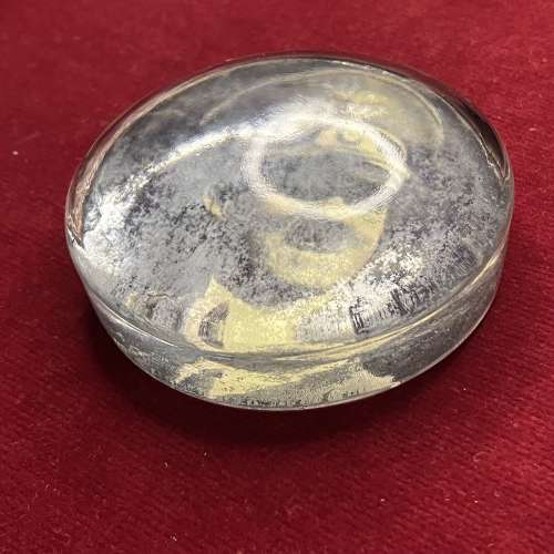 Adolf Hitler Glass Paperweight