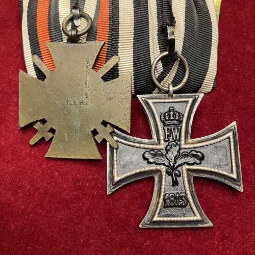 Iron Cross and Cross of Honour