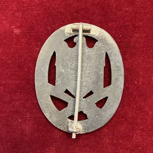 General Assault Badge Half Moon Variant