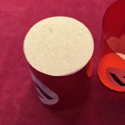 Celluloid Swastika tea lights cups
