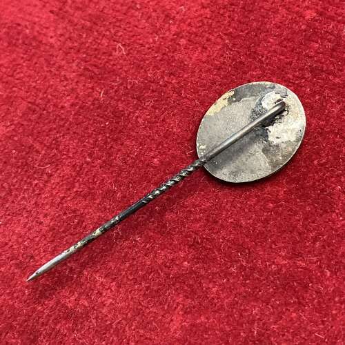 Black Wound Badge Stick Pin