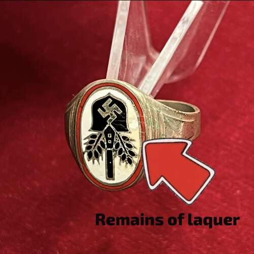 Reichsarbeitsdienst Finger Ring