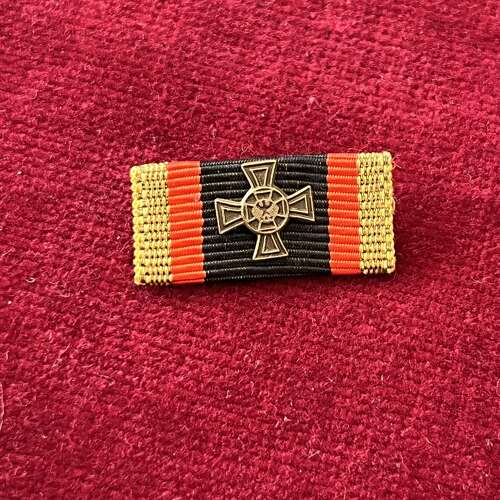 Selection of German Bundeswehr Ribbon Bars