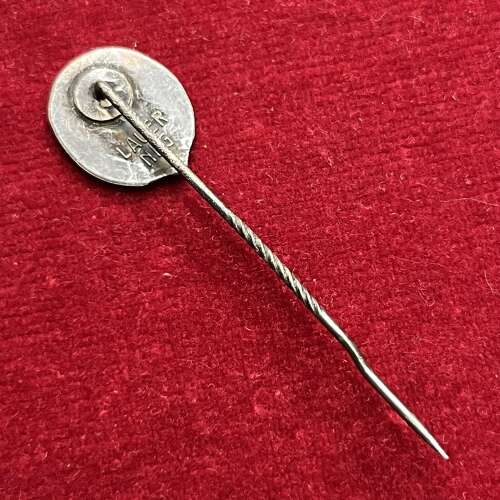 German Riders Badge Pin in Silver Grade
