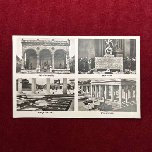 München Postcard late 1930s