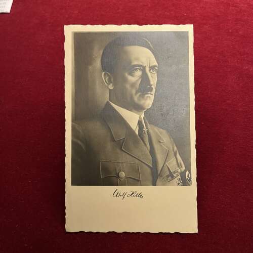 Hitler Portrait Postcard