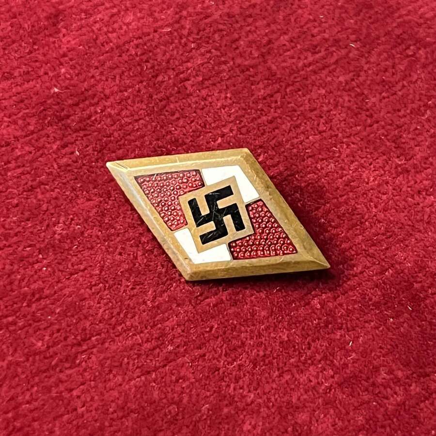 Hitler Youth Badge Gold