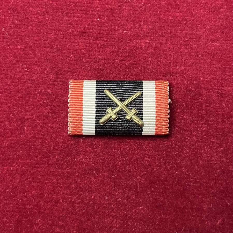 German Ribbon Bar War Merit Cross